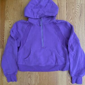 Lululemon Purple Hoodie with Front Pocket